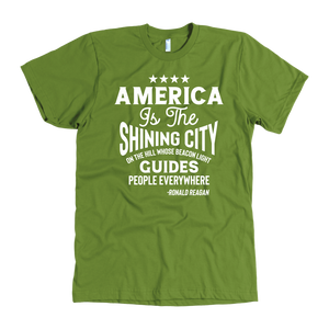 America The Shining CIty On The Hill T-Shirt