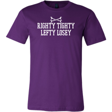 Load image into Gallery viewer, Righty Tighty Lefty Losey t-shirt
