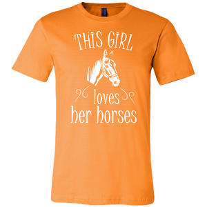 This Girl Loves Her Horses t-shirt