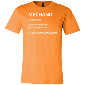 Mechanic A Person Who Solves Problems You Can't See Also Wizard Magician