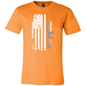 American Flag and Rifle T-Shirt
