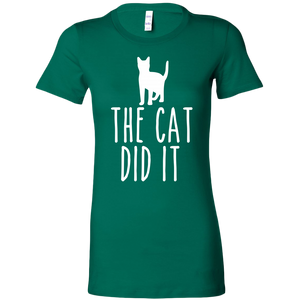 The Cat Did It t-shirt