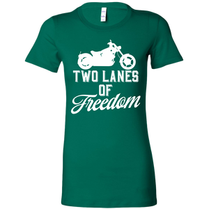 Two Lanes Of Freedom t-shirt
