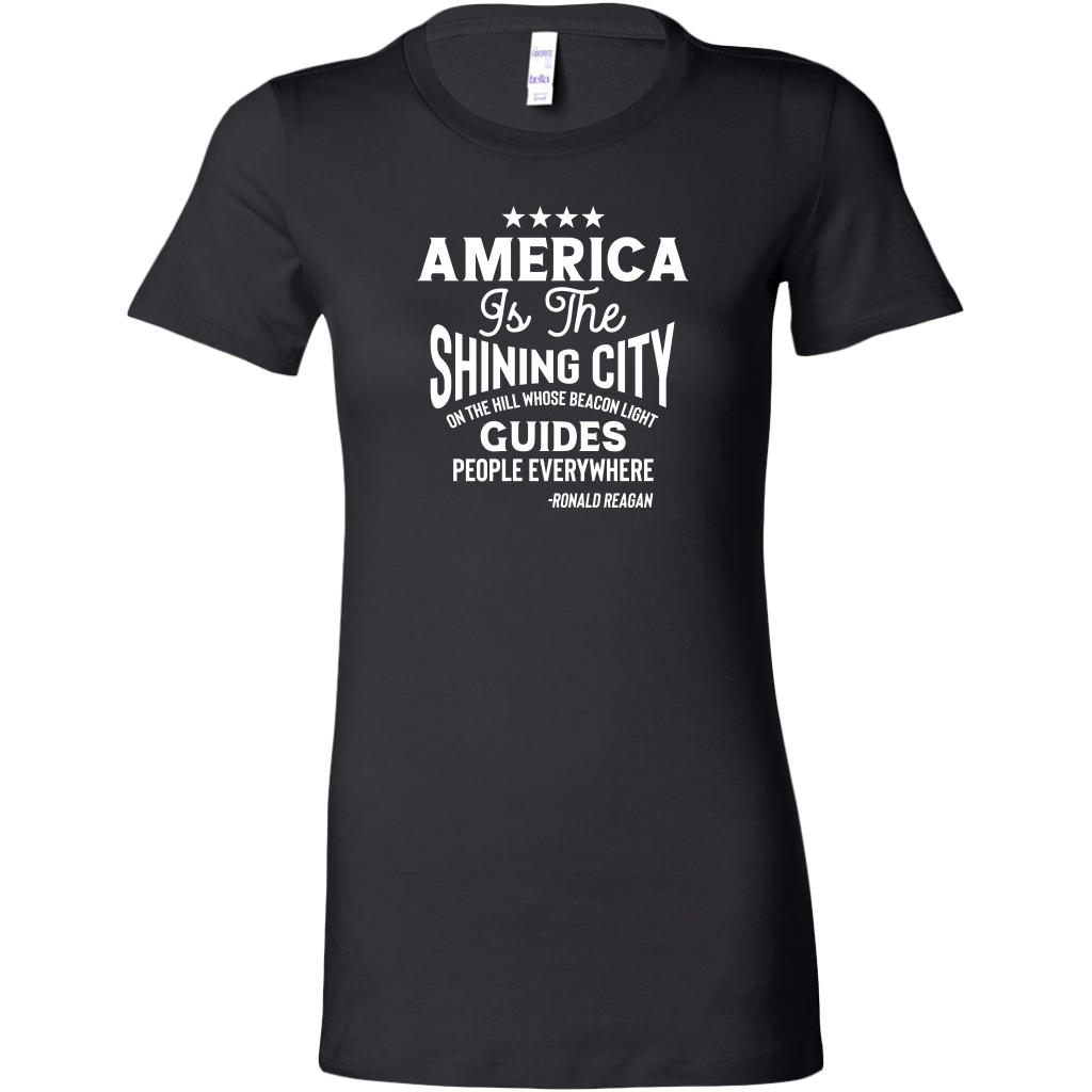 America The Shining City On The Hill T-Shirt
