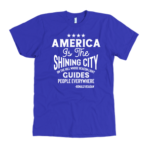 America The Shining CIty On The Hill T-Shirt