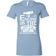 Load image into Gallery viewer, The Engine Is The Heart Of An Airplane But The Pilot Is Its Soul t-shirt
