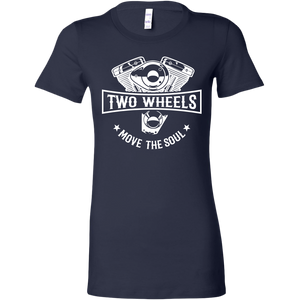 Two Wheels Move The Soul t-shirt